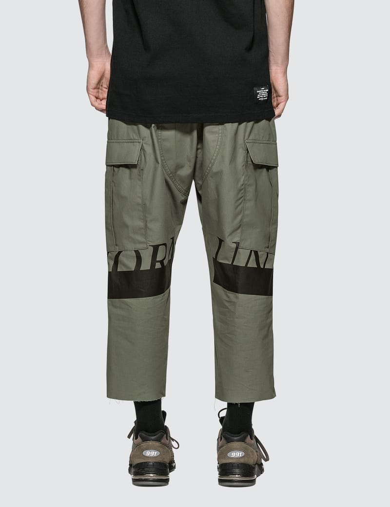 cut off cargo pants
