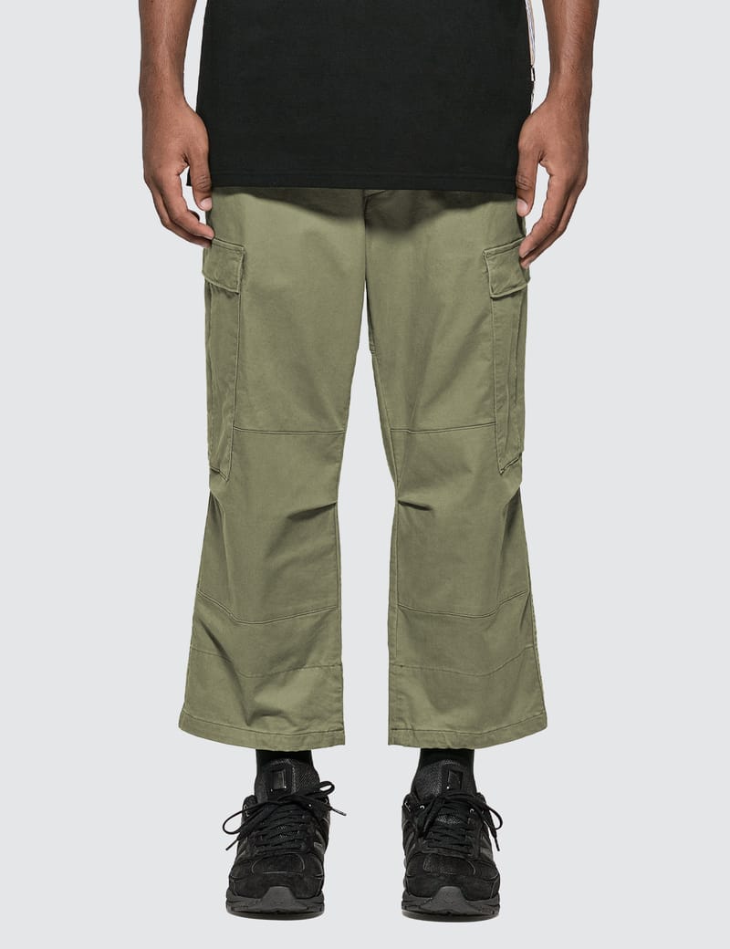 cropped utility pants