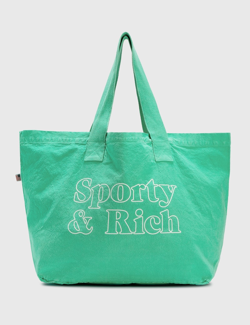Image of Sporty & Rich Fun Logo Tote Bag