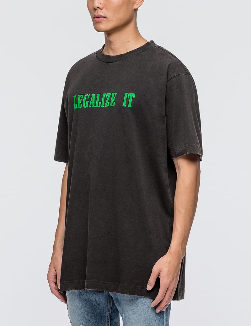 palm angels legalize it tee