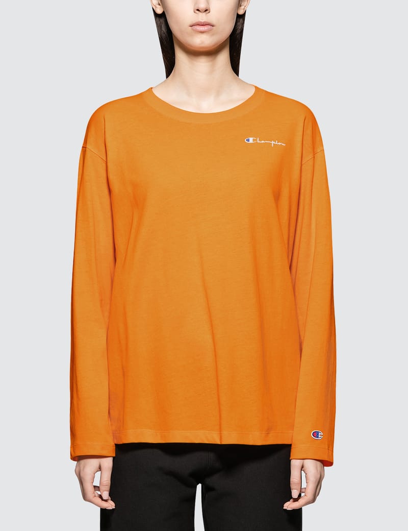 champion reverse weave long sleeve