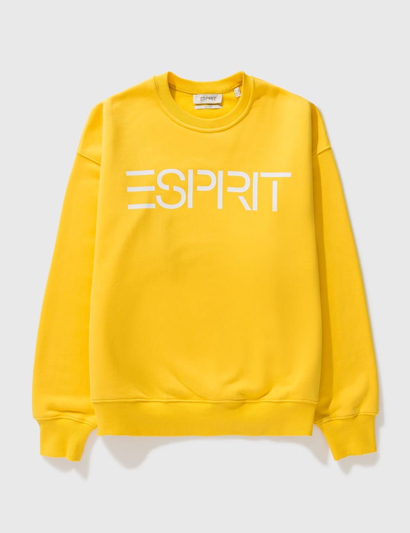 esprit logo sweatshirt