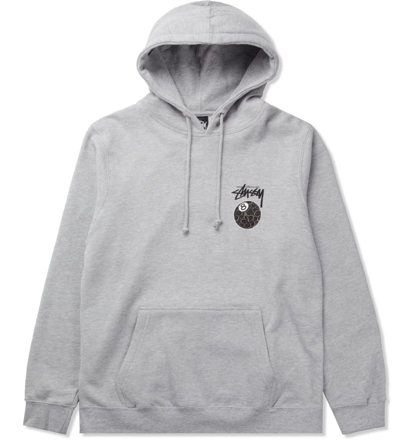 stussy hoodie 8 ball