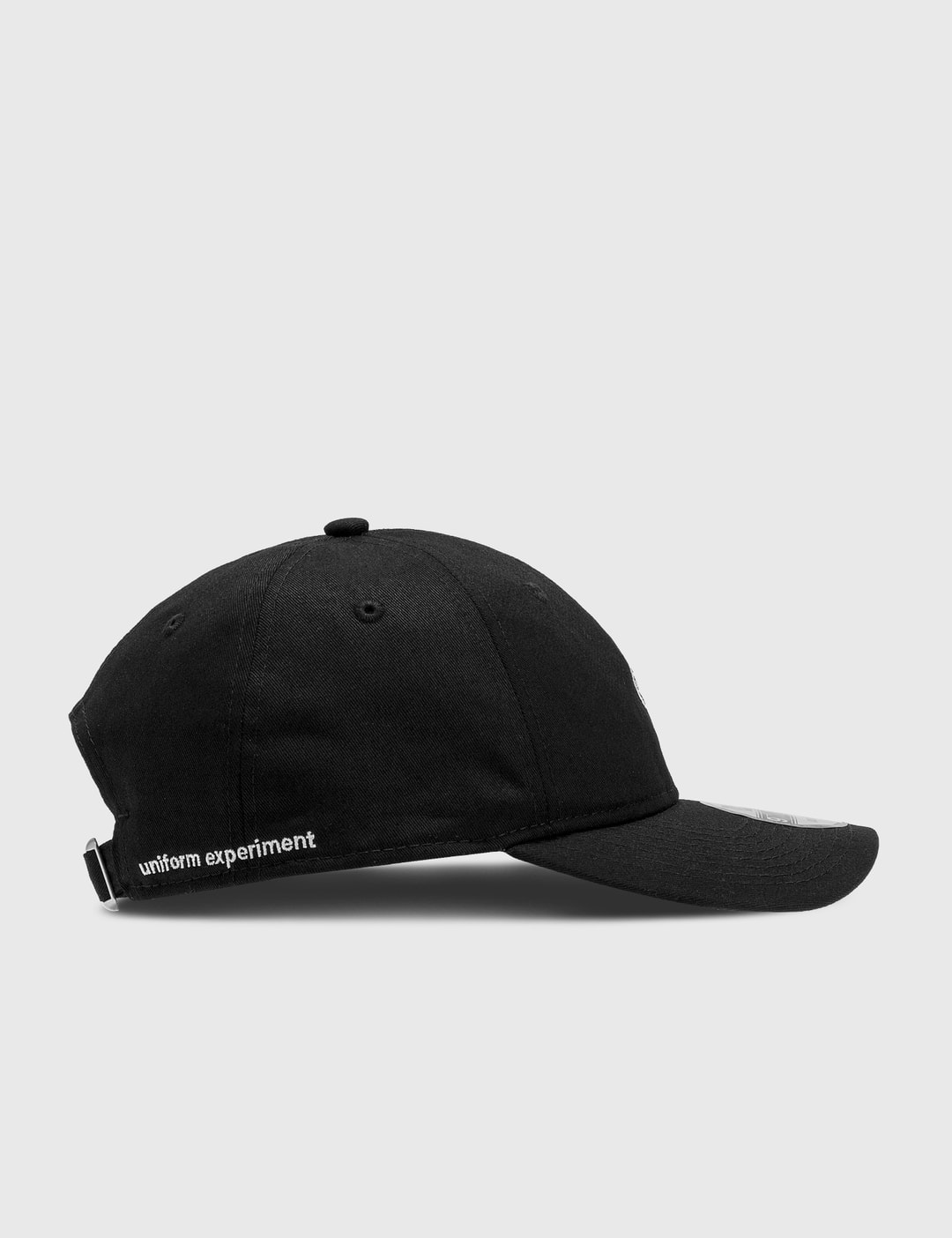 Uniform Experiment New Era X Uniform Experiment Logo 9twenty Cap Hbx Globally Curated Fashion And Lifestyle By Hypebeast