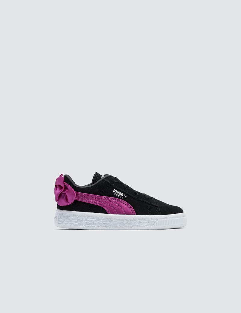 puma suede bow