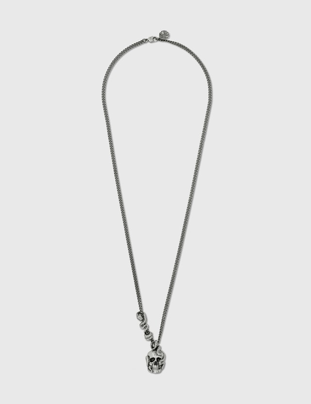 Skull and Snake Necklace