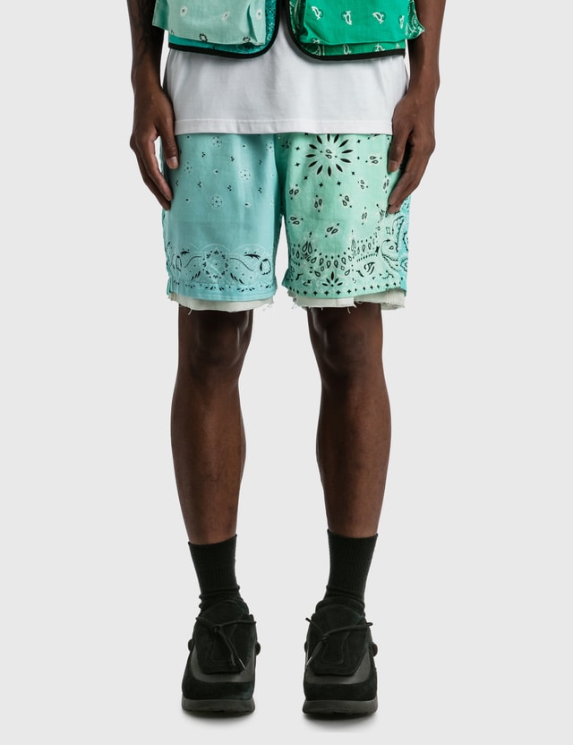 Bandana Patch Shorts