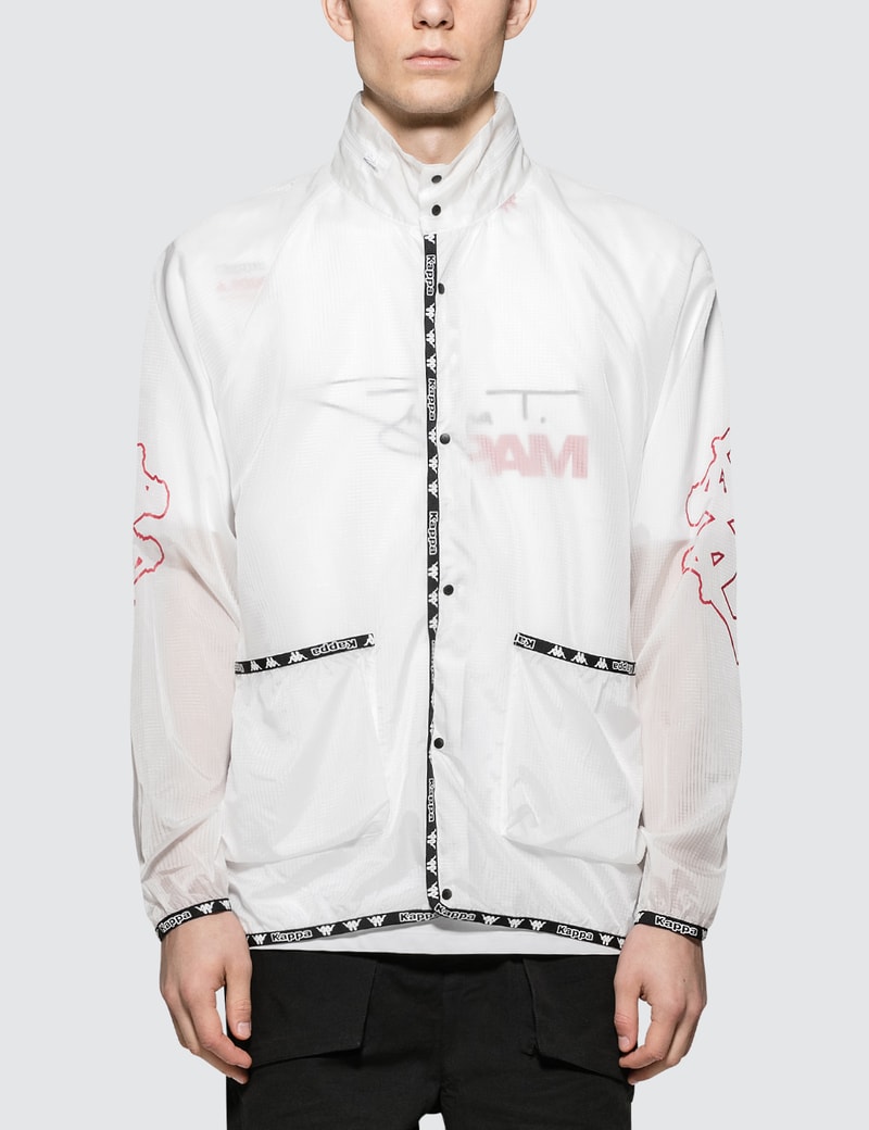 Image of Perks and Mini P.A.M. x A.Four Labs x Kappa Hooded Coach Jacket