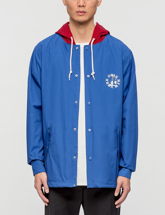 Only Ny Newport Hooded Coach Jacket Hbx