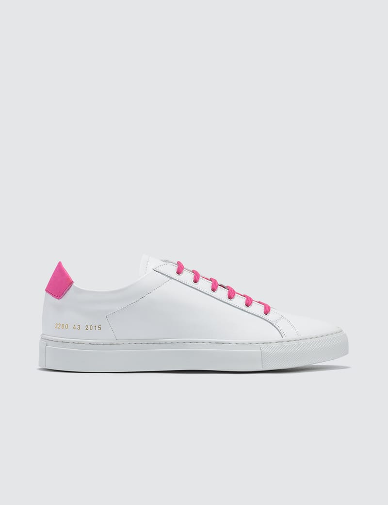 common projects retro low fluo