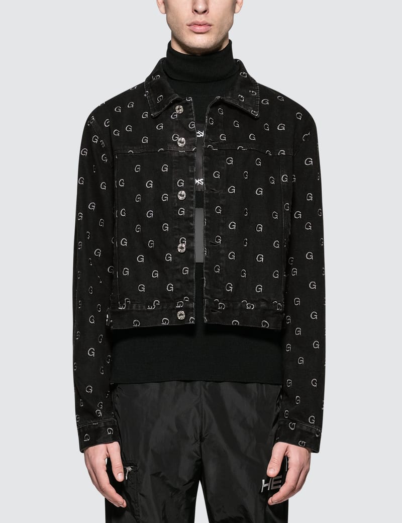 monogram denim jacket