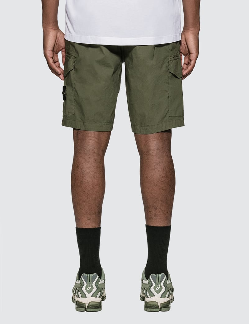 Stone island garment dyed paracadute cargo short Clearance