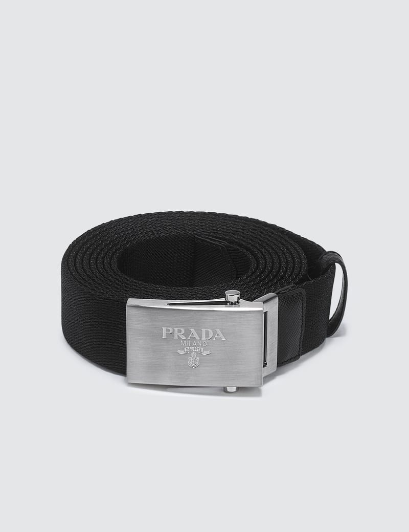 prada fabric belt