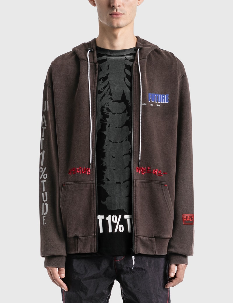 Image of %IS- "We Are The Future" Washing Hoodie