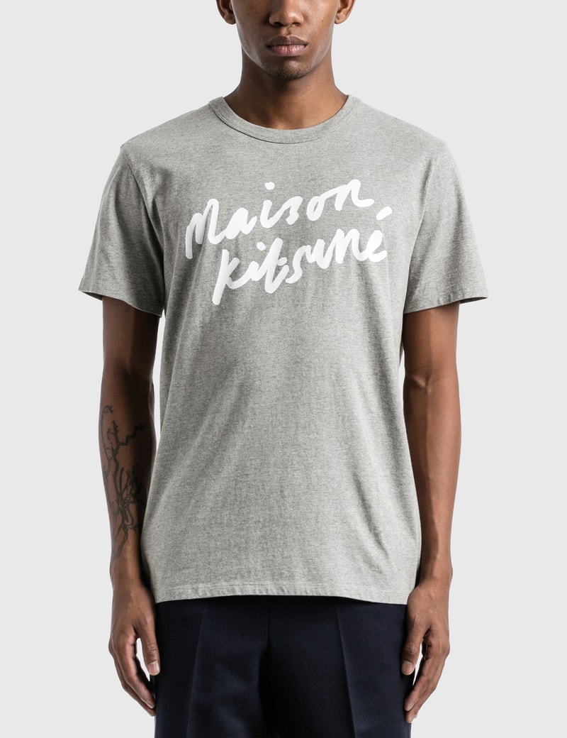 Image of Maison Kitsune Handwriting T-Shirt
