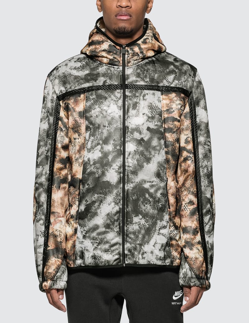 camo fleece zip up jacket