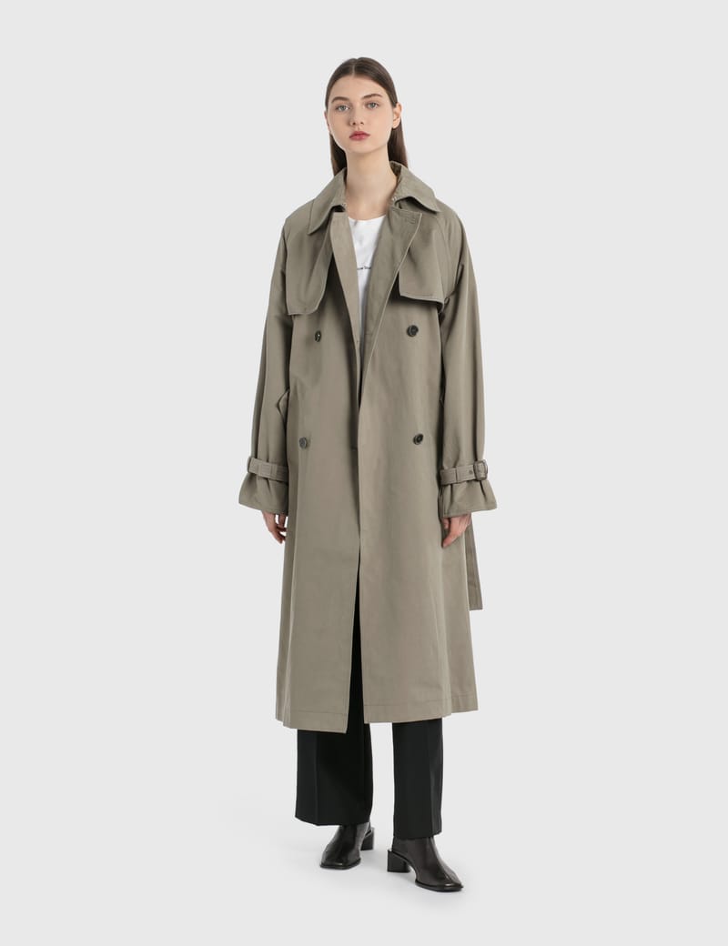 acne long coat