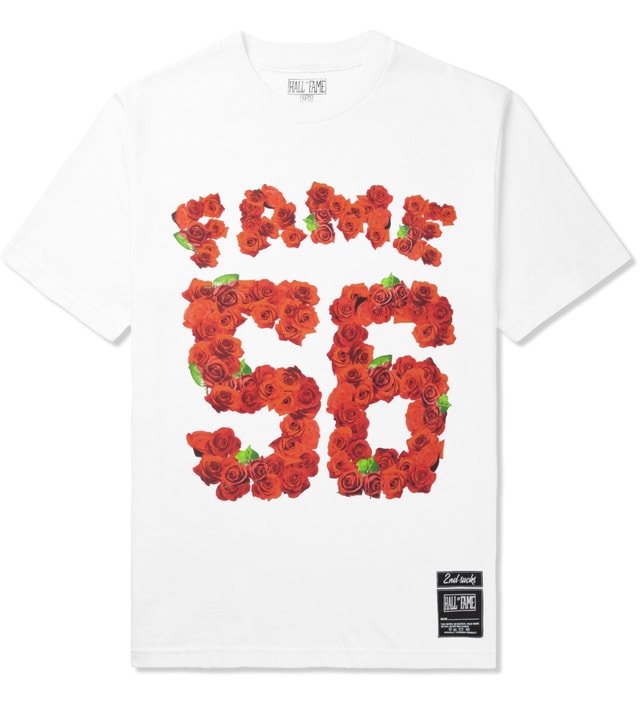 Hall Of Fame White Rose Bowl T Shirt Hbx