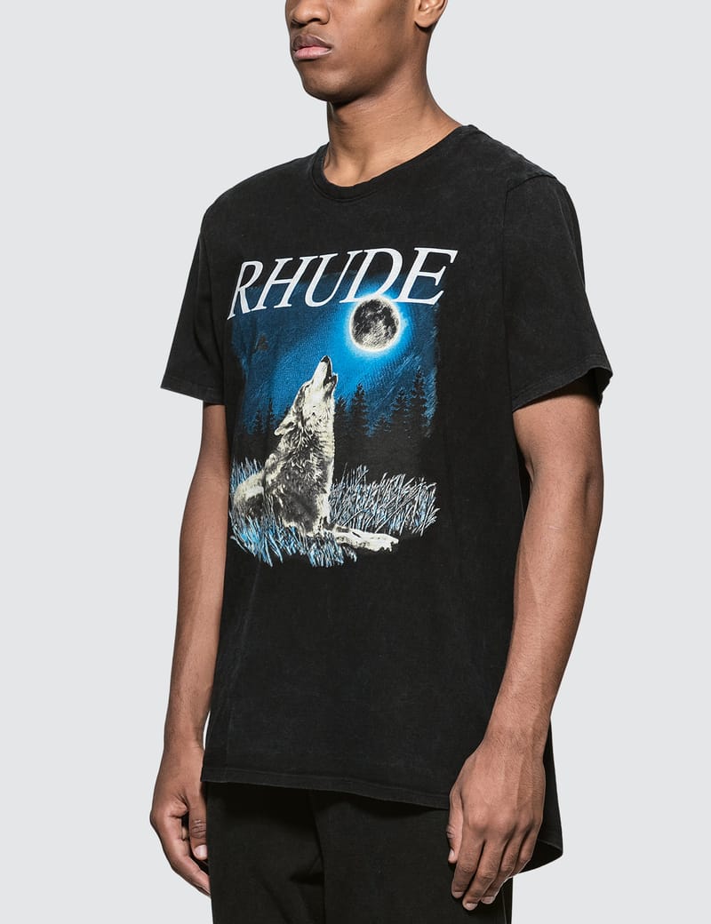 rhude wolf t shirt