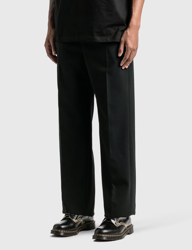 raf simons wide space pants
