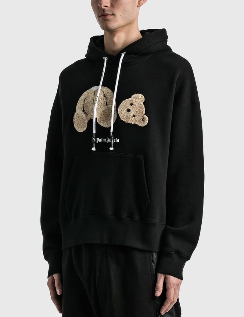 palm angels bear hoodie