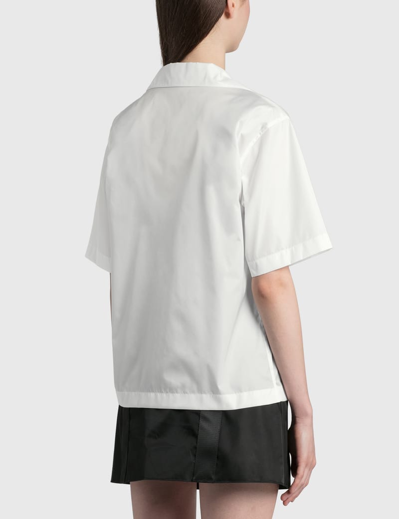 prada nylon gabardine shirt