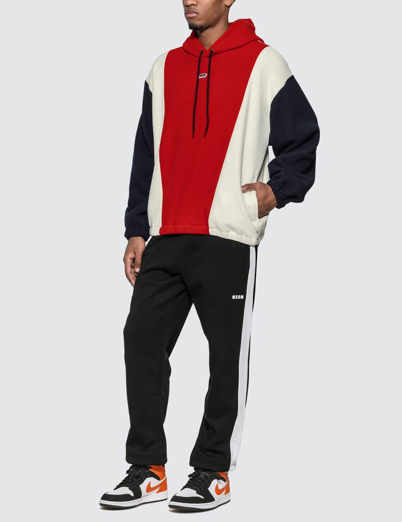 colorblock sportswear hoodie