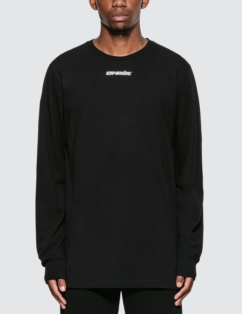 Image of Off-White Marker Arrow Long Sleeve T-Shirt