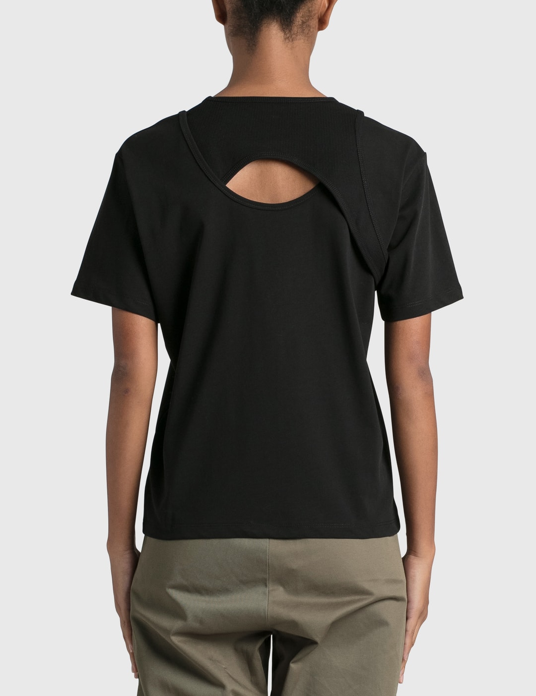 Dion Lee Holster Layered T Shirt Hbx Globally Curated Fashion And Lifestyle By Hypebeast