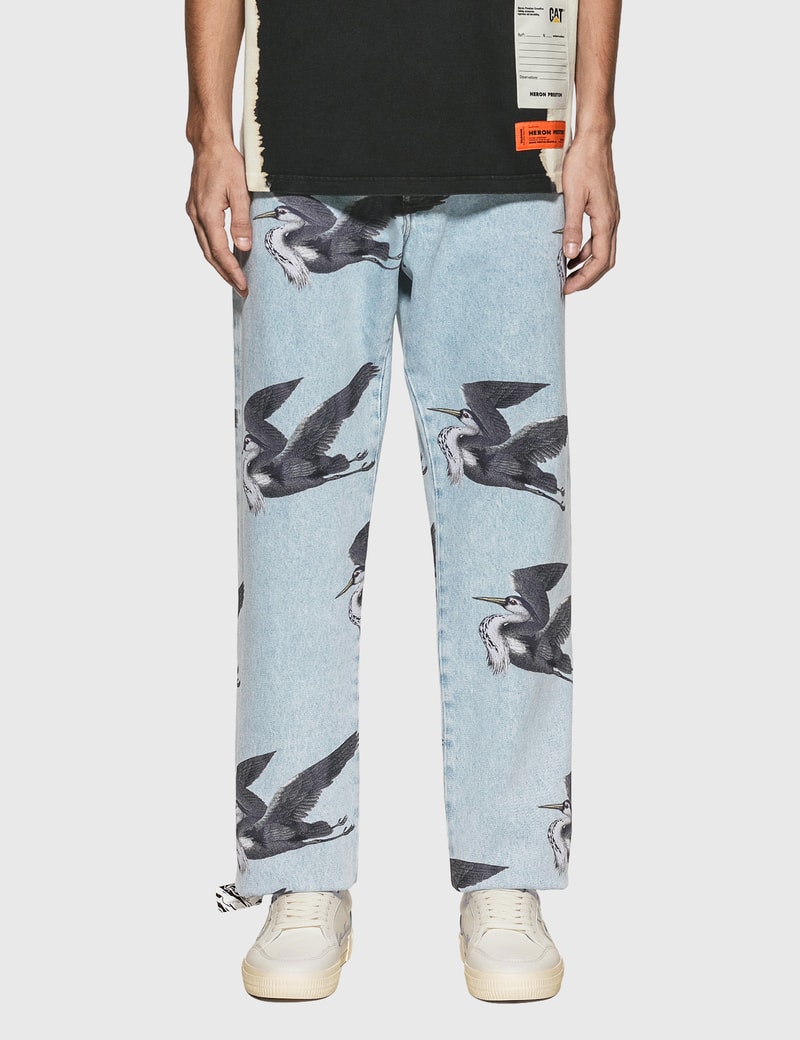 Image of Heron Preston Print Jeans