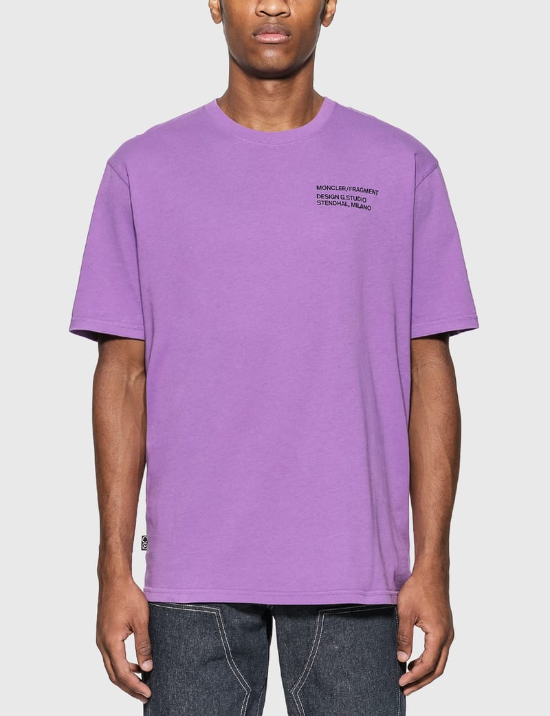 purple moncler shirt