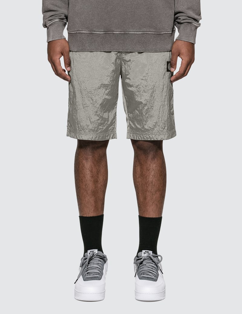 stone island nylon metal shorts