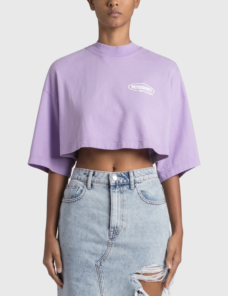 Palm Angels x Missoni Sports Cropped T 