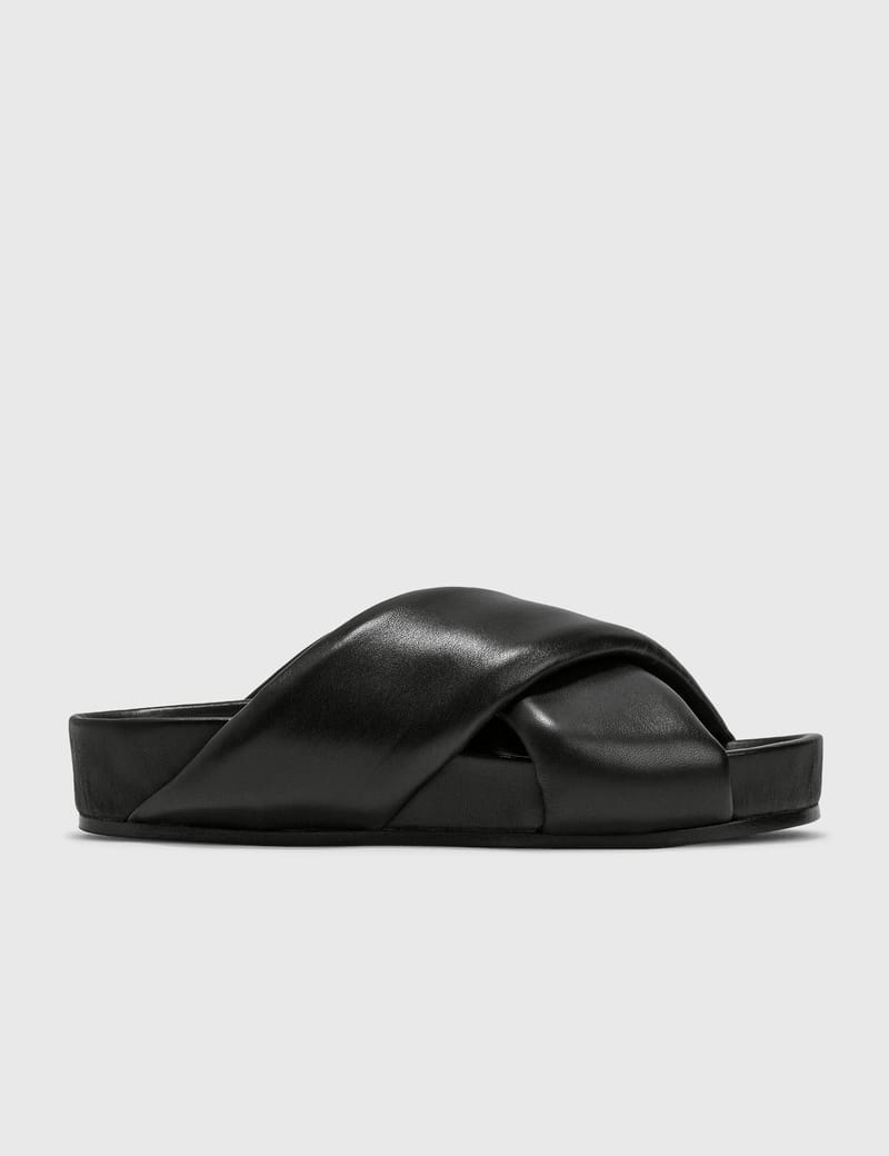 jil sander t strap sandal