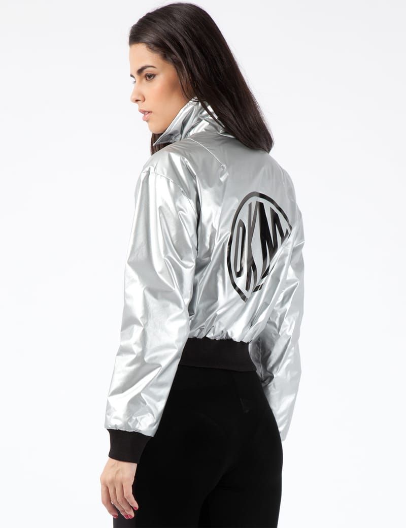 dkny silver jacket