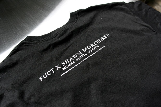Shawn Mortensen x FUCT T-Shirts