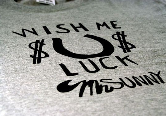 UNDFTD "Wish Me Luck" T-Shirt