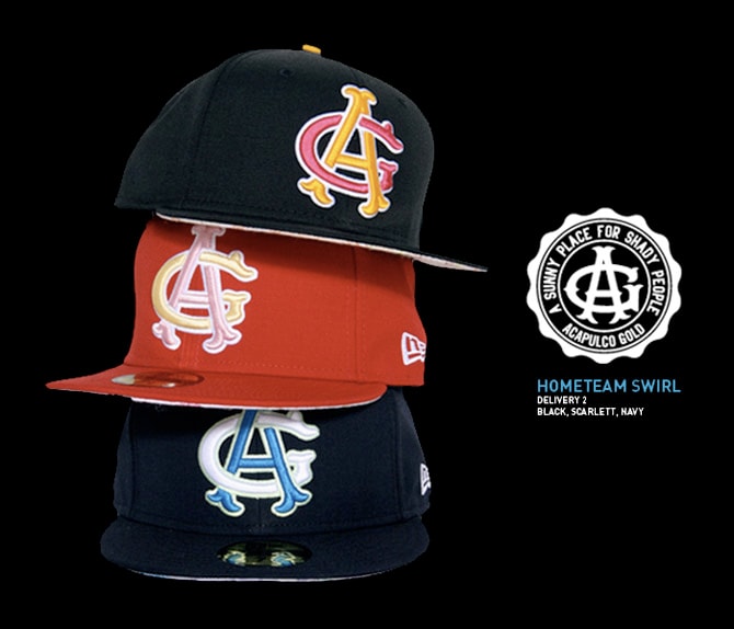 Acapulco Gold Swirl Caps | 12 and A Skate Park