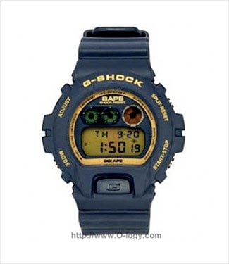 Bape x Casio G-Shock DW-6900