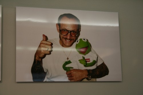 Terry Richardson x Supreme x Kermit the Frog Exhbition at Colette