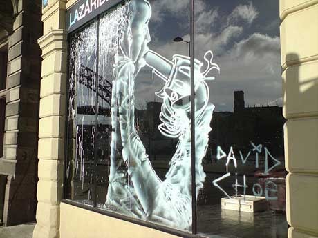 David Choe - Murderous Heart @ Lazarides Gallery Newcastle