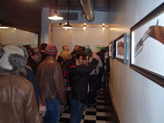 Frank151 Chop Shop x Shut Skateboards x Steve Ellis Exhibition