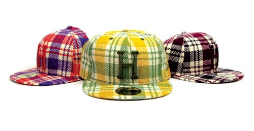 Huf 59FIFTY Plaid New Era Fitted Cap