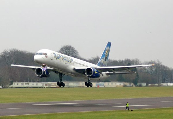 Iron Maiden Ed Force One Boeing 757