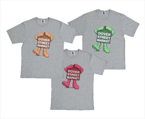 KAWS x Dover Street Market Tees