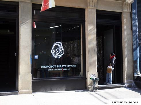 Kidrobot New York Pirate Store