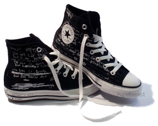 Kurt Cobain Converse Collection