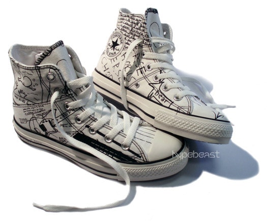 Kurt Cobain Converse Collection