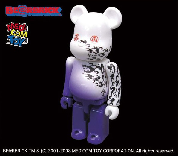 Medicom Toy Bearbrick Naruto 100% Percent - Sasuke Edition