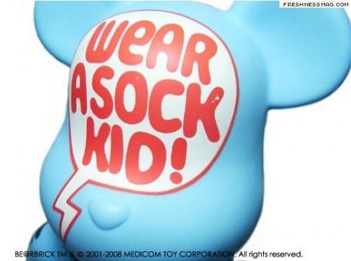 Medicom Toys Bearbrick UNDFTD 100% & 400%
